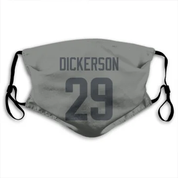 Eric Dickerson Los Angeles Rams  Face Mask - Gray