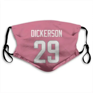 Eric Dickerson Los Angeles Rams  Face Mask - Pink