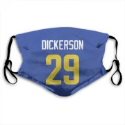 Eric Dickerson Los Angeles Rams  Face Mask - Royal