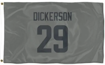 Eric Dickerson Los Angeles Rams  Flag (3 X 5) - Gray