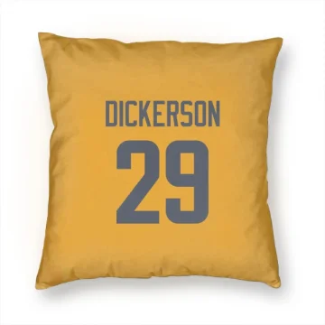 Eric Dickerson Los Angeles Rams  Pillow Cover (18 X 18) - Gold