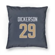 Eric Dickerson Los Angeles Rams  Pillow Cover (18 X 18) - Navy