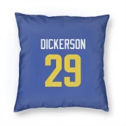 Eric Dickerson Los Angeles Rams  Pillow Cover (18 X 18) - Royal