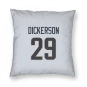 Eric Dickerson Los Angeles Rams  Pillow Cover (18 X 18) - White