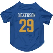 Eric Dickerson Los Angeles Rams Royal  Dog & Cat Pet Jersey - Gold