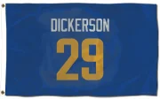 Eric Dickerson Los Angeles Rams Royal  Flag (3 X 5) - Gold