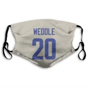 Eric Weddle Los Angeles Rams   Bone Face Mask