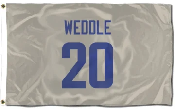 Eric Weddle Los Angeles Rams   Bone Flag (3 X 5)