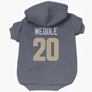 Eric Weddle Los Angeles Rams  Dog & Cat Pet Hoodie - Navy