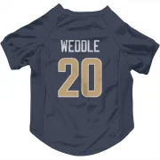 Eric Weddle Los Angeles Rams  Dog & Cat Pet Jersey - Navy