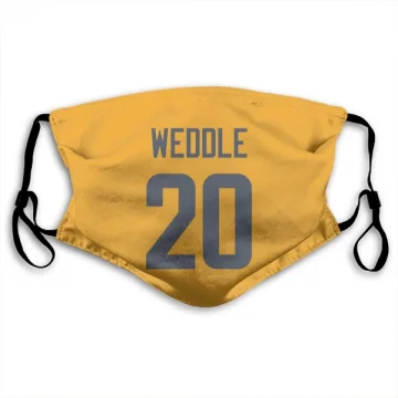 Eric Weddle Los Angeles Rams  Face Mask - Gold