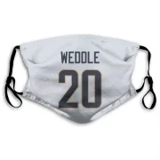 Eric Weddle Los Angeles Rams  Face Mask - White