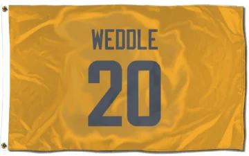 Eric Weddle Los Angeles Rams  Flag (3 X 5) - Gold