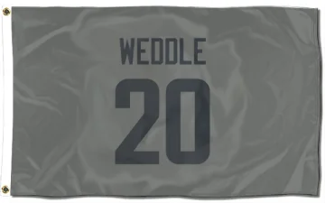 Eric Weddle Los Angeles Rams  Flag (3 X 5) - Gray