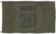 Eric Weddle Los Angeles Rams  Flag (3 X 5) - Olive