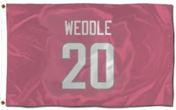 Eric Weddle Los Angeles Rams  Flag (3 X 5) - Pink