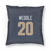 Eric Weddle Los Angeles Rams  Pillow Cover (18 X 18) - Navy