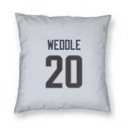 Eric Weddle Los Angeles Rams  Pillow Cover (18 X 18) - White