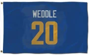 Eric Weddle Los Angeles Rams   Royal  Flag (3 X 5) - Gold