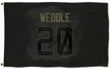 Eric Weddle Los Angeles Rams  Service Flag (3 X 5) - Black