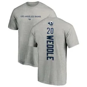 Eric Weddle Men's Los Angeles Rams Backer T-Shirt - Ash