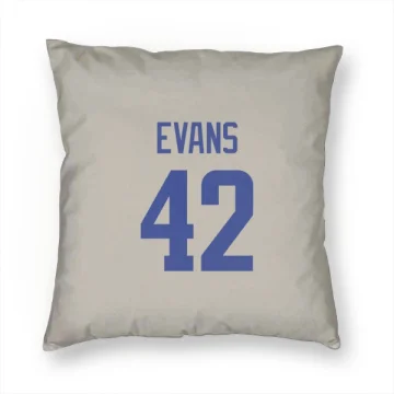 Ethan Evans Los Angeles Rams   Bone Pillow Cover (18 X 18)