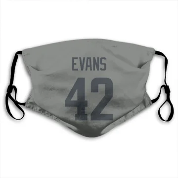 Ethan Evans Los Angeles Rams  Face Mask - Gray