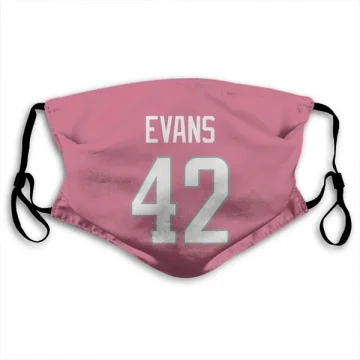 Ethan Evans Los Angeles Rams  Face Mask - Pink