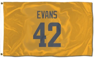 Ethan Evans Los Angeles Rams  Flag (3 X 5) - Gold