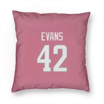 Ethan Evans Los Angeles Rams  Pillow Cover (18 X 18) - Pink