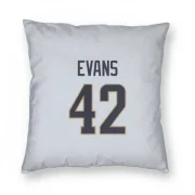 Ethan Evans Los Angeles Rams  Pillow Cover (18 X 18) - White