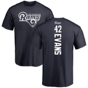 Ethan Evans Men's Los Angeles Rams Backer T-Shirt - Navy