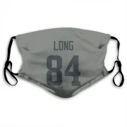 Hunter Long Los Angeles Rams  Face Mask - Gray