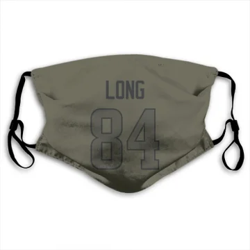 Hunter Long Los Angeles Rams  Face Mask - Olive