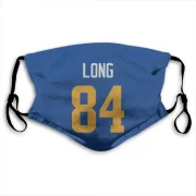 Hunter Long Los Angeles Rams   Royal  Face Mask - Gold