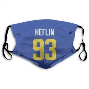 Jack Heflin Los Angeles Rams  Face Mask - Royal