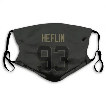 Jack Heflin Los Angeles Rams  Service Face Mask - Black