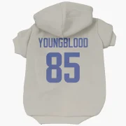 Jack Youngblood Los Angeles Rams   Bone Dog & Cat Pet Hoodie