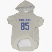 Jack Youngblood Los Angeles Rams   Bone Dog & Cat Pet Hoodie