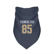 Jack Youngblood Los Angeles Rams  Dog & Cat Pet Bandana - Navy