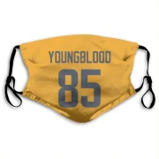 Jack Youngblood Los Angeles Rams  Face Mask - Gold