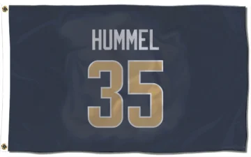 Jacob Hummel Los Angeles Rams  Flag (3 X 5) - Navy