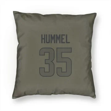 Jacob Hummel Los Angeles Rams  Pillow Cover (18 X 18) - Olive