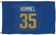 Jacob Hummel Los Angeles Rams   Royal  Flag (3 X 5) - Gold