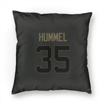 Jacob Hummel Los Angeles Rams  Service Pillow Cover (18 X 18) - Black