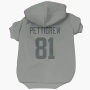 Jamal Pettigrew Los Angeles Rams  Dog & Cat Pet Hoodie - Gray