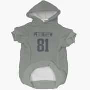 Jamal Pettigrew Los Angeles Rams  Dog & Cat Pet Hoodie - Gray