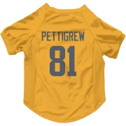 Jamal Pettigrew Los Angeles Rams  Dog & Cat Pet Jersey - Gold