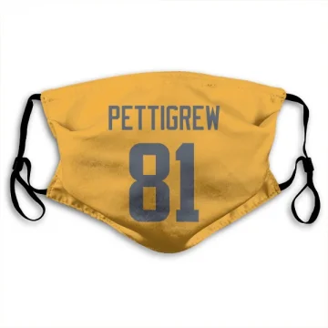 Jamal Pettigrew Los Angeles Rams  Face Mask - Gold