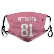 Jamal Pettigrew Los Angeles Rams  Face Mask - Pink